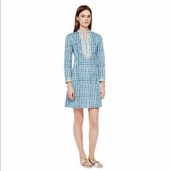 Tory Burch Dresses & Skirts - Tory Burch Blue Sonda Mini Tunic dress